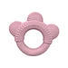 three-lobed ring natural latex teether toy